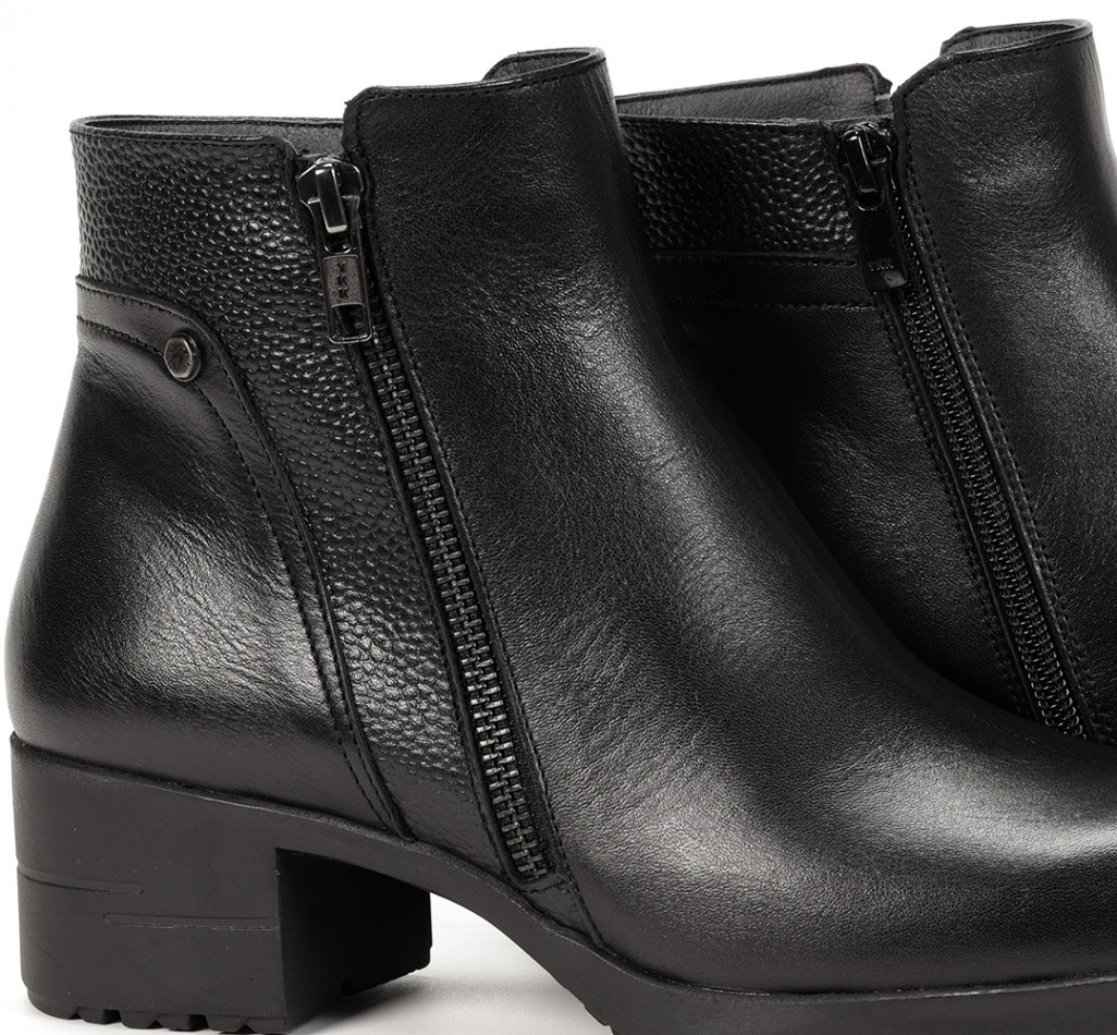 ALISS F1367 Black Ankle Boot