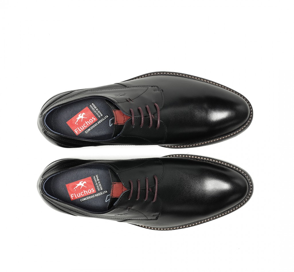 THEO F1626 Zapato Negro