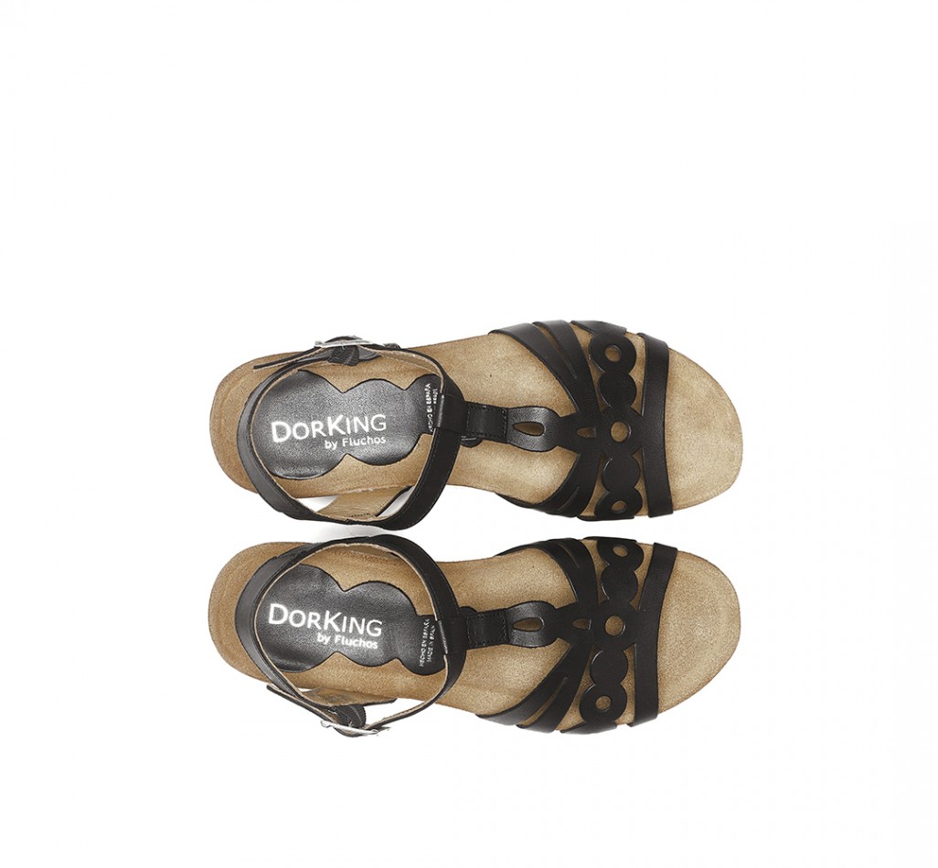SUMMER D8158 Sandale Noire