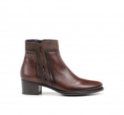 ALEGRIA D8271 Brown Ankle Boot
