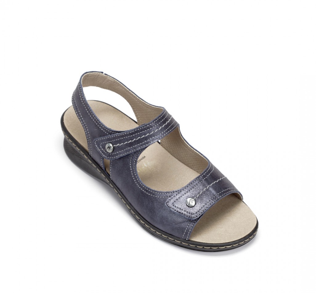 ORIA 8629 Sandale Bleue