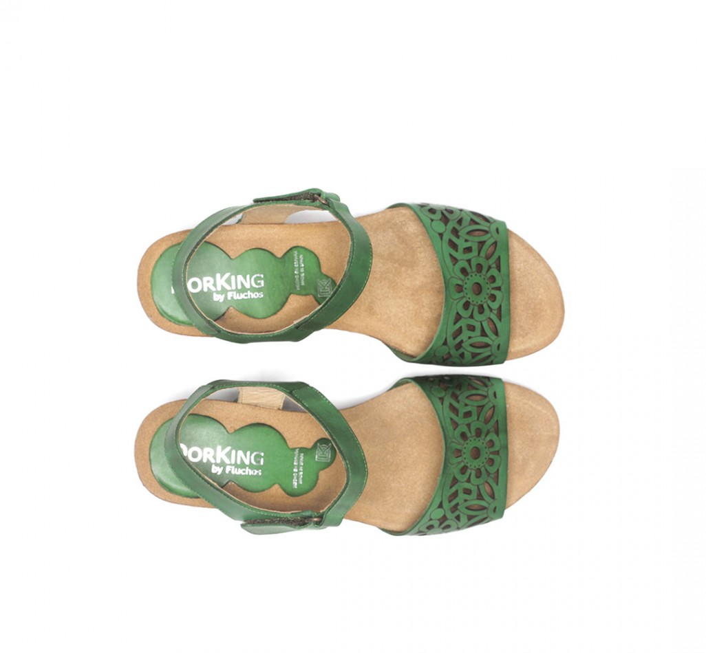 PALMA D8550 Sandale Verte