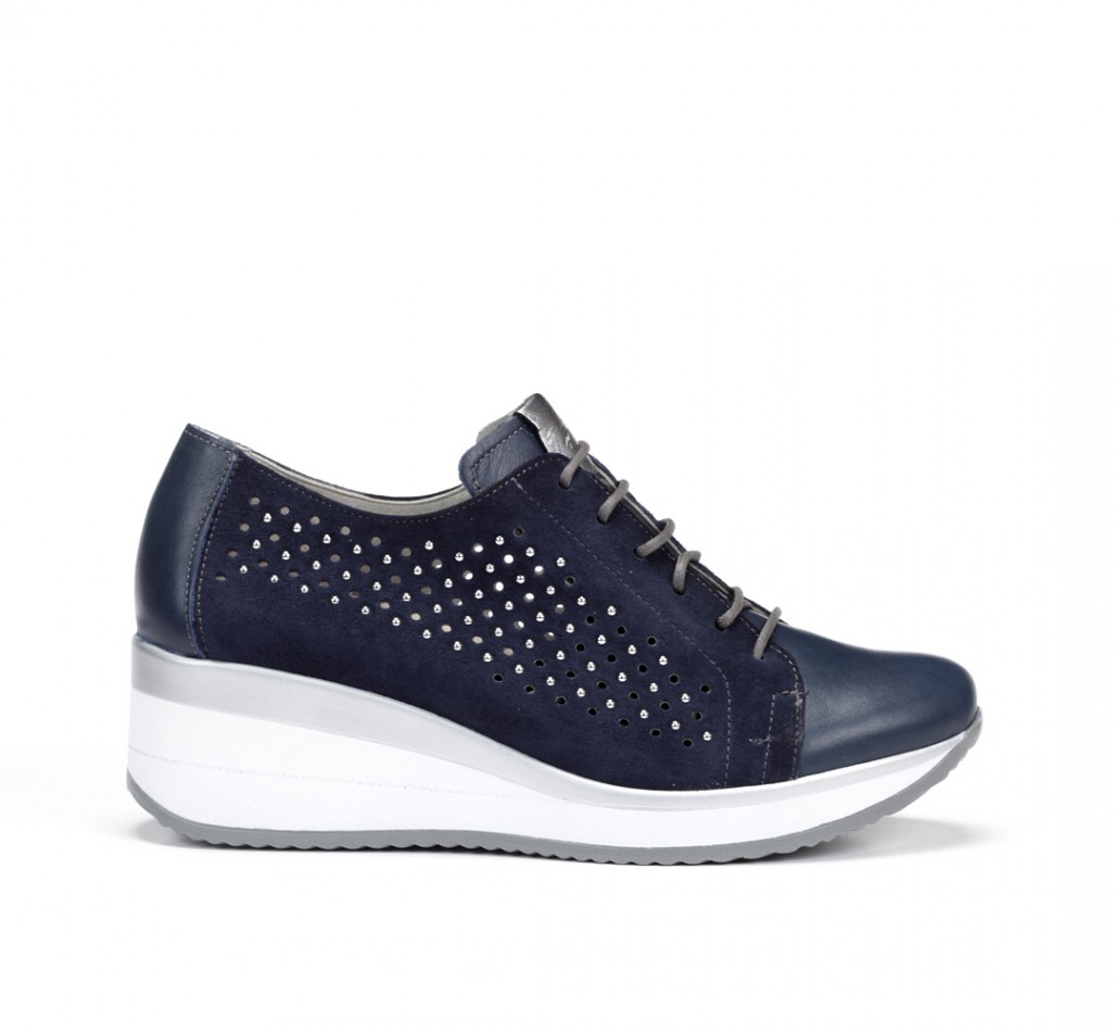 PLUS F0430 Blue Sneakers