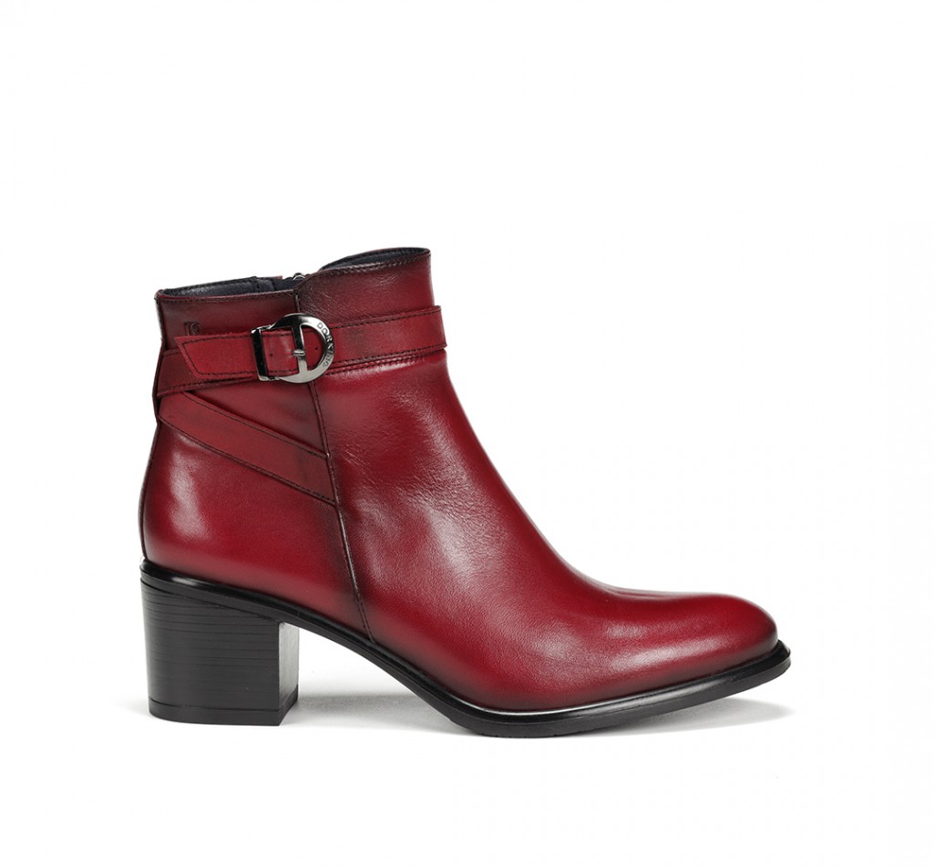 LEXI D9094 Roter Stiefeletten