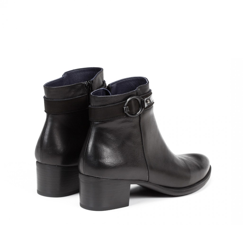ALEGRIA D7952 Black Ankle Boot