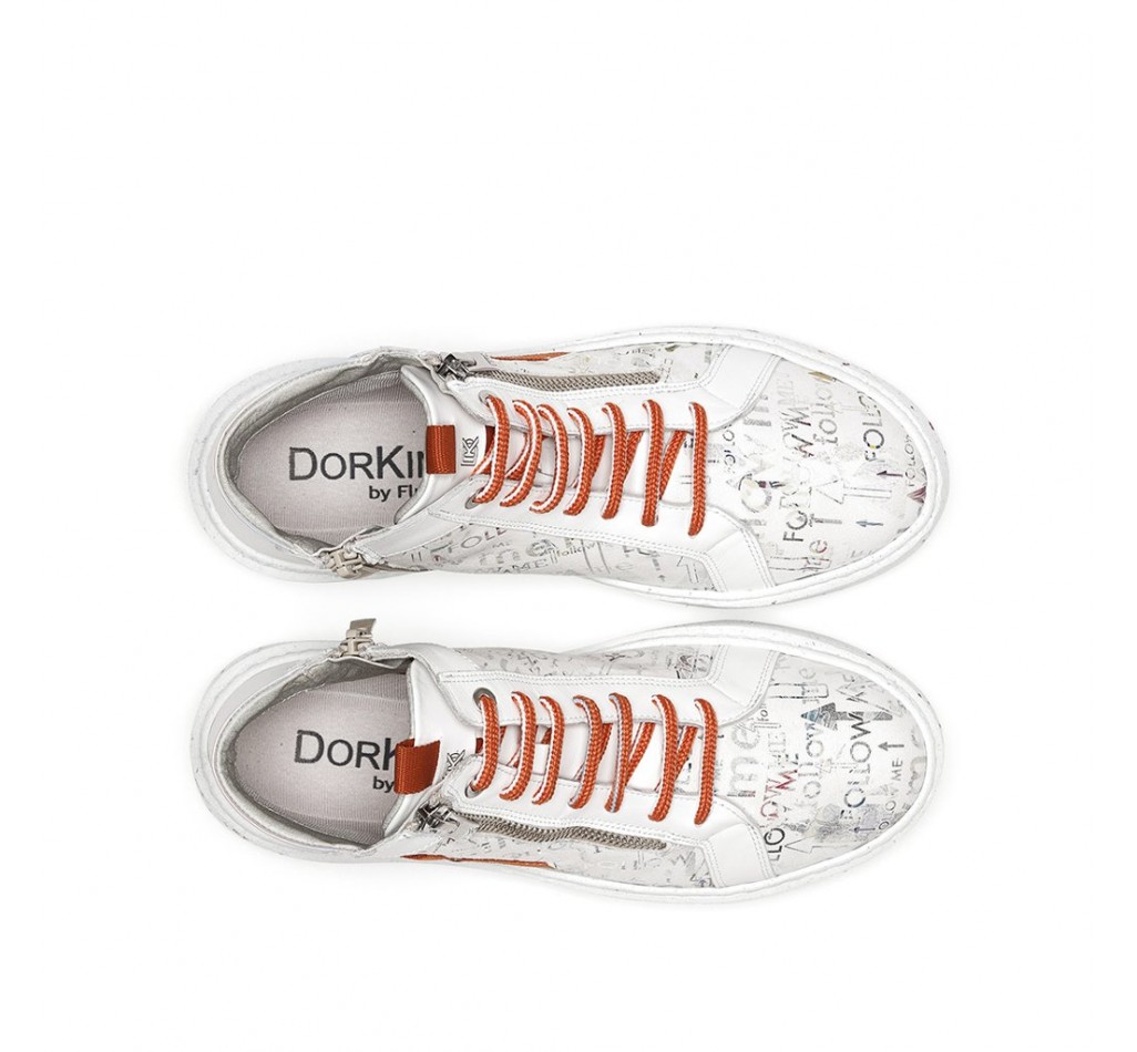 TROZOS D8752 White Sneakers
