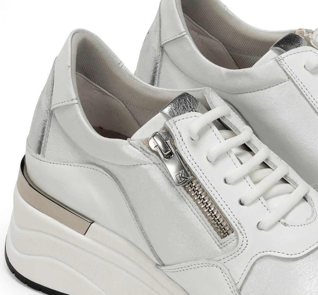 TERA D9042 White Sneakers