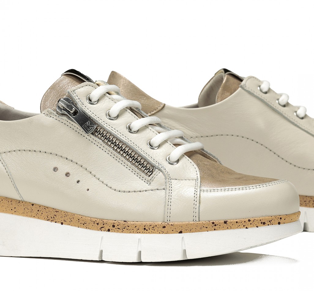 INDIA D9301 Sneaker Taupe