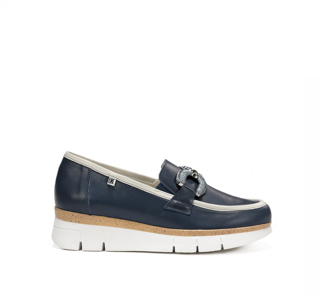 INDIA D9298 Moccasin Blue