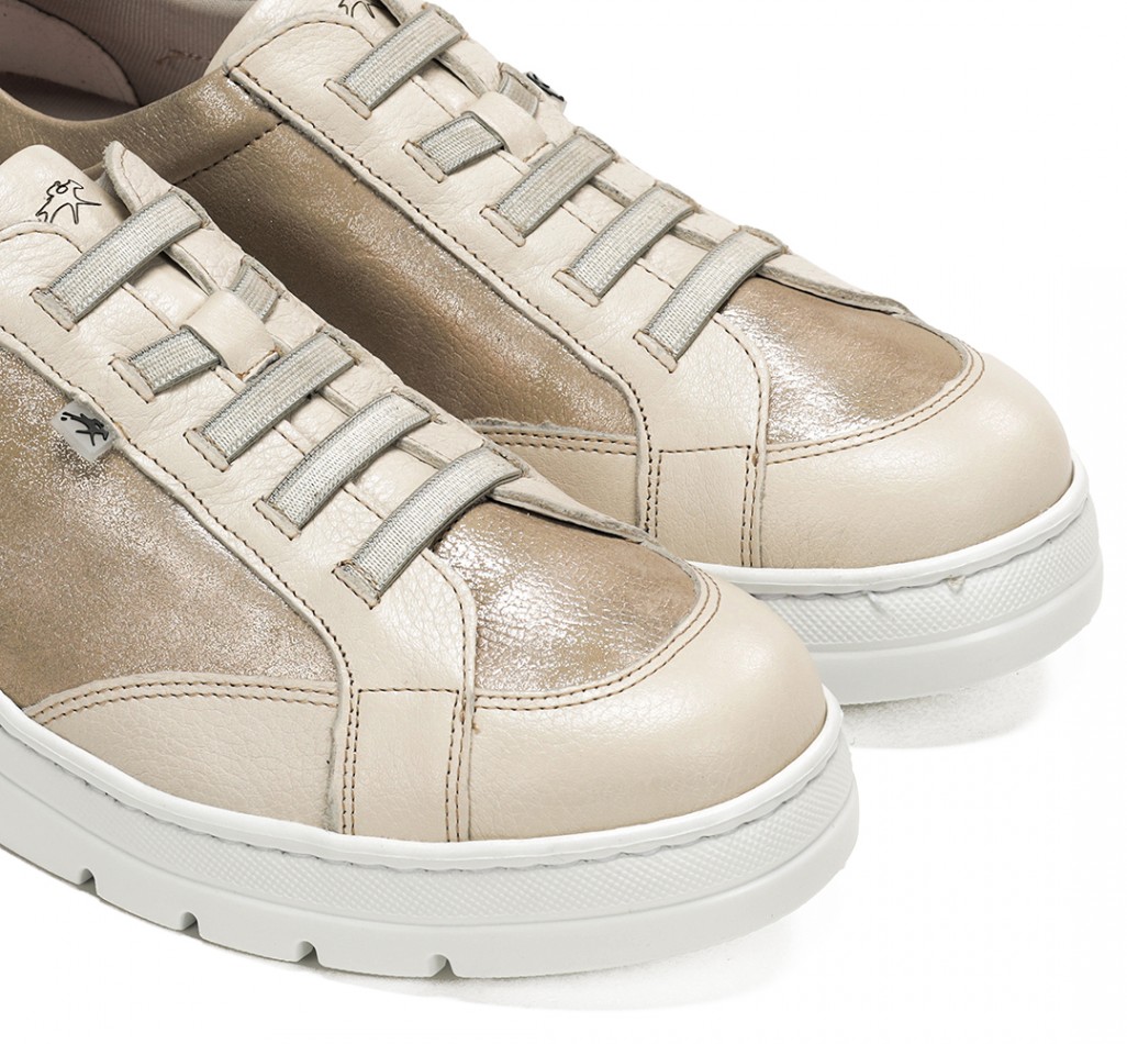 POMPAS F1918 Sneaker Taupe
