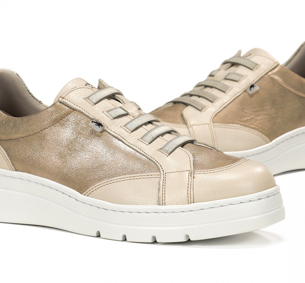 POMPAS F1918 Sneaker Taupe