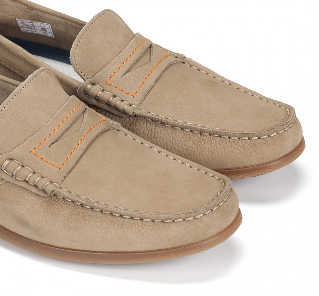 TROY F1730 Brown Moccasin
