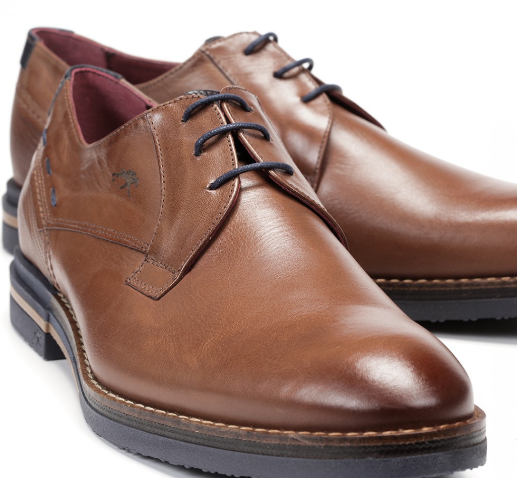 CLOONEY F0526 Chaussure de dentelle brune