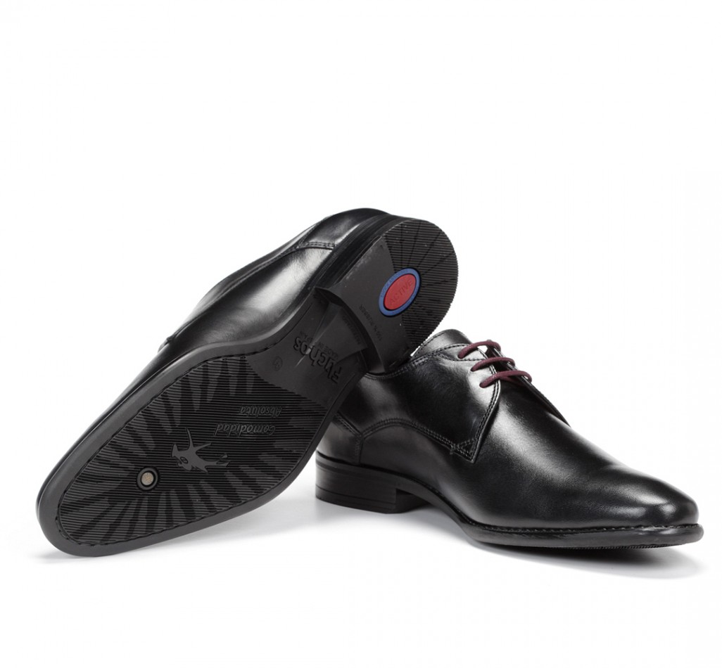 ALEX 9204 Chaussure de dentelle noire
