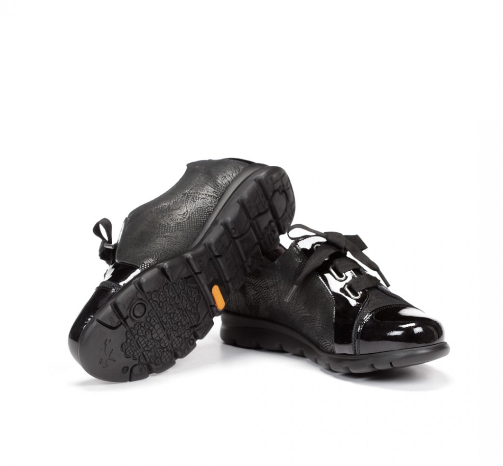 SUSAN F0373 Chaussure plate noire