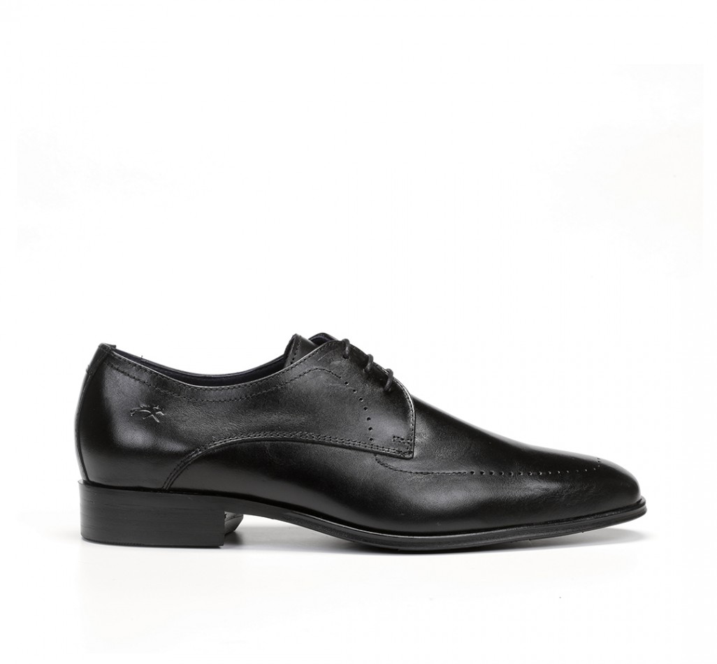 CESAR F0492 Chaussure de dentelle noire