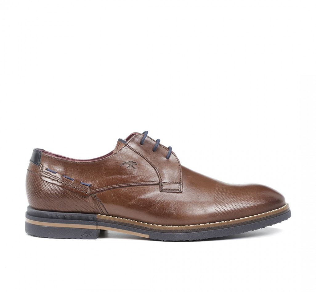 CLOONEY F0532 Chaussure de dentelle brune