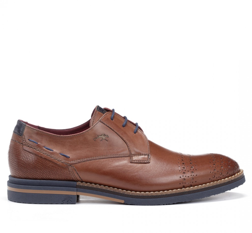 CLOONEY F0527 Chaussure de dentelle brune