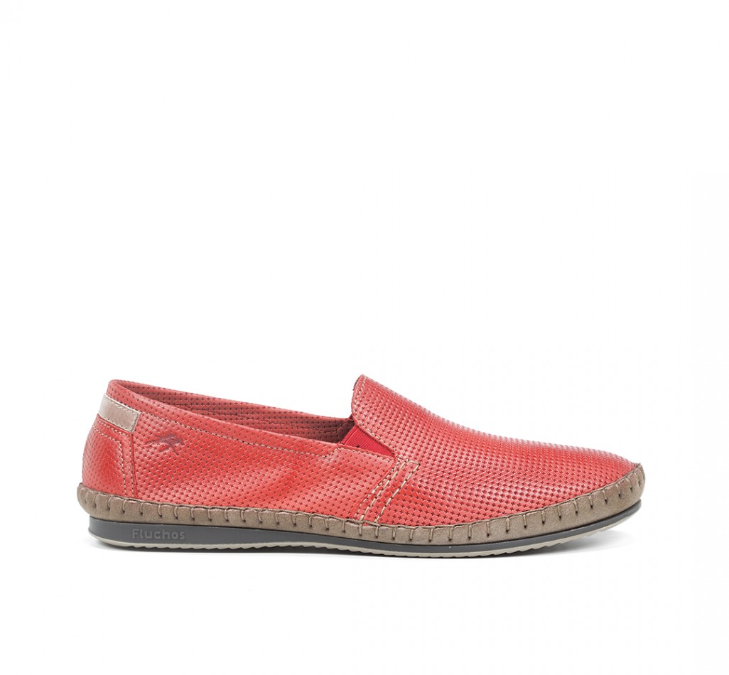 BAHAMAS 8674 Chaussure rouge