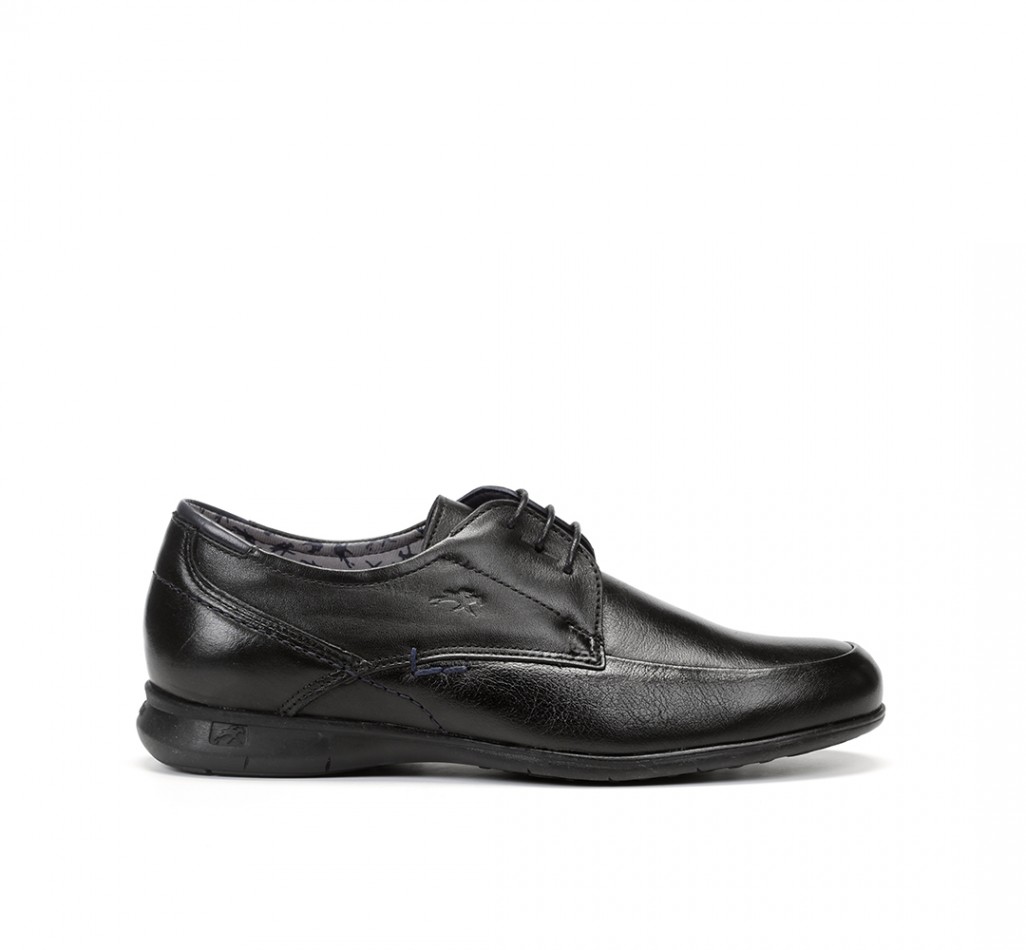 NELSON 9761 Chaussure de dentelle noire
