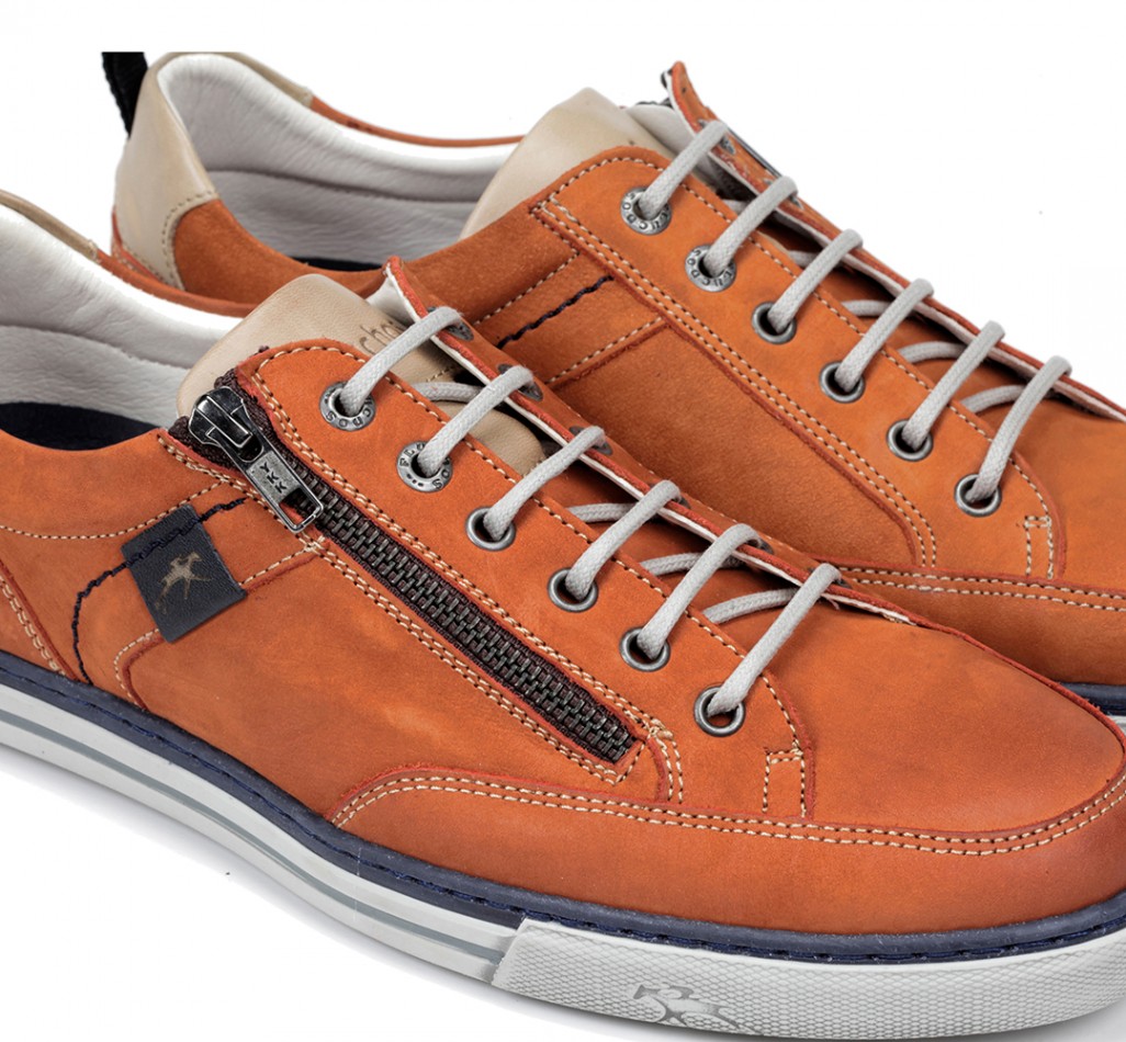 QUEBEC 9376 Orange Sneaker
