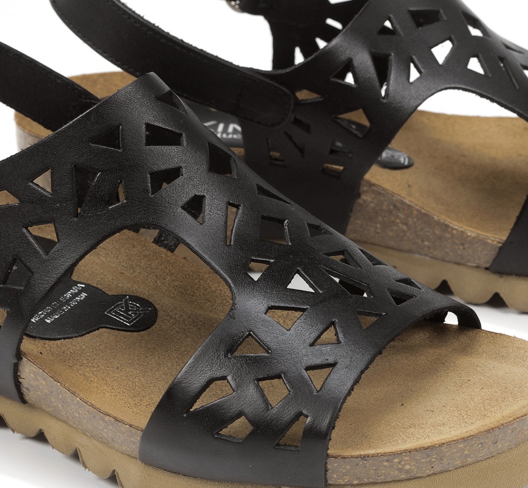 SUMMER D8156 Sandale noire.