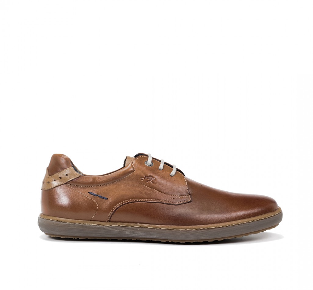TIMOR F0474 Chaussure de dentelle brune