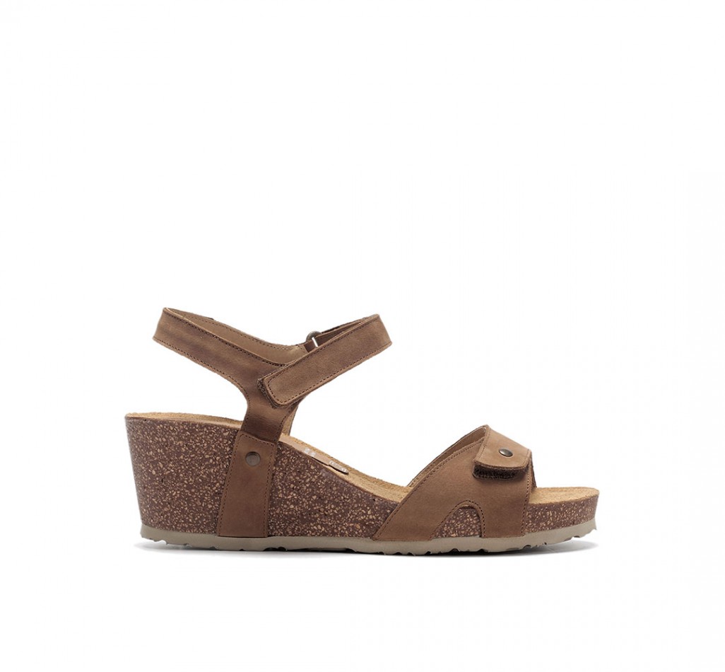 PALMA D8552 Sandale de coin brun