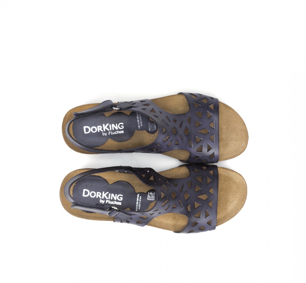 SUMMER D8156 Sandale Bleue