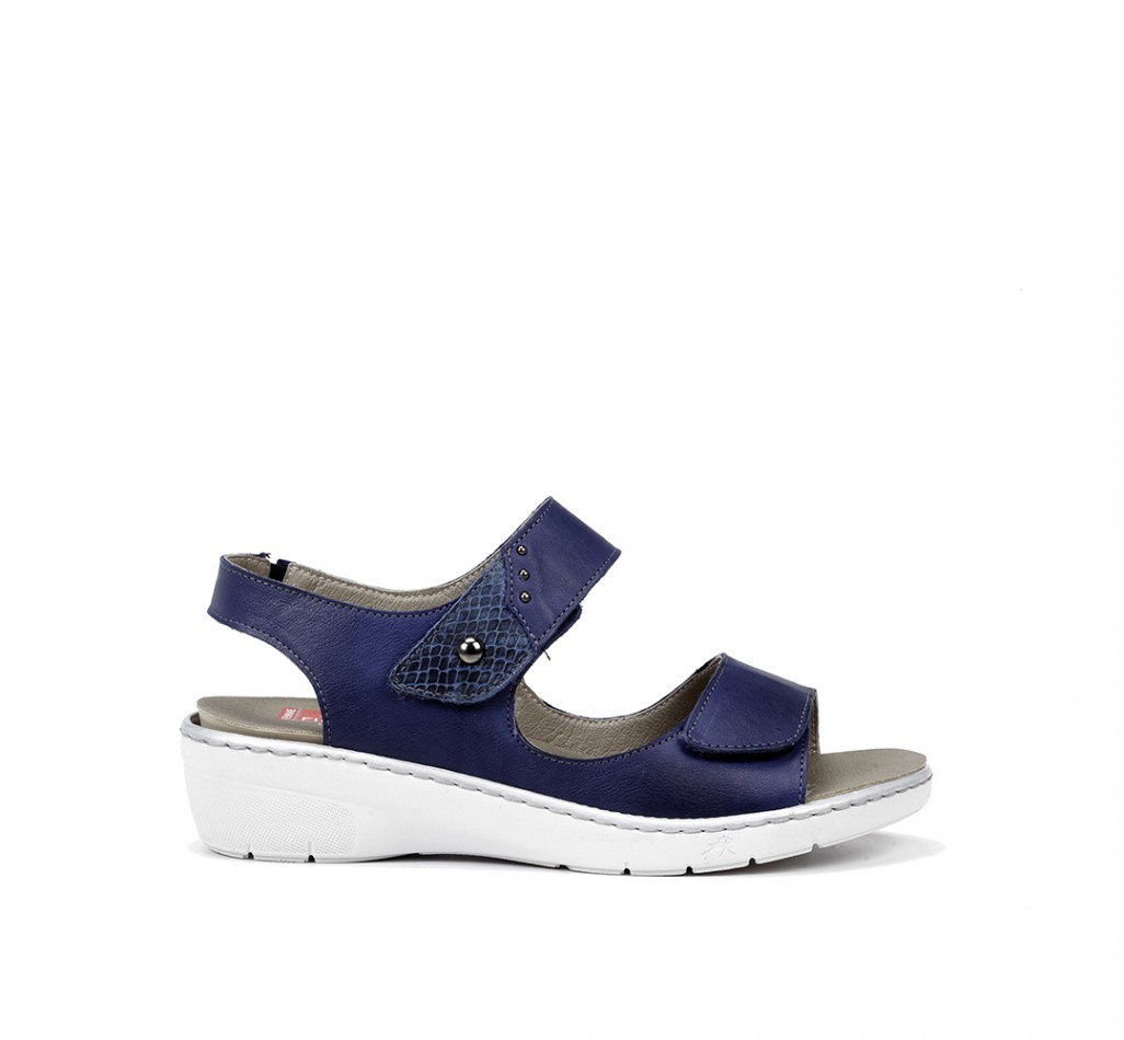 SOLLY F0763 Sandale Bleue